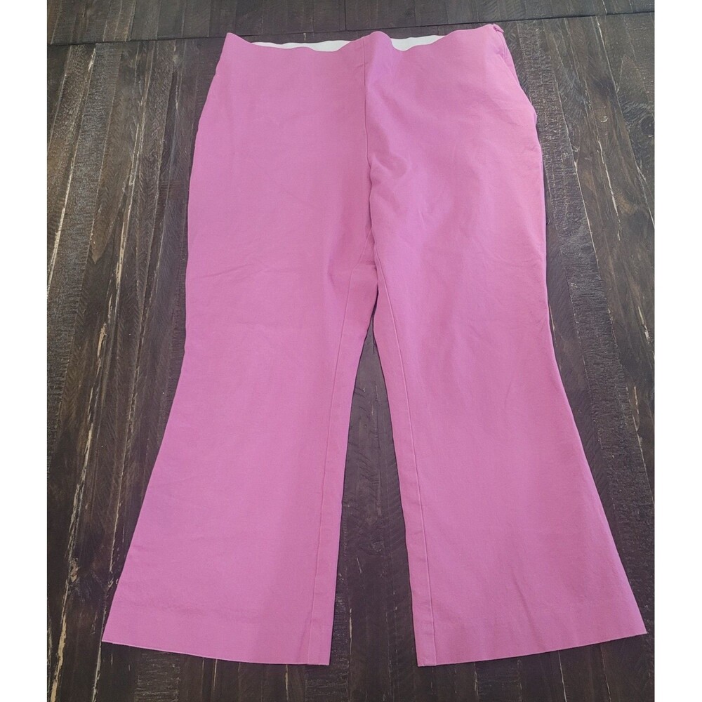 A New Day Kick Flare Pants – Pink High Rise Elastic Waist Women’s Size 14